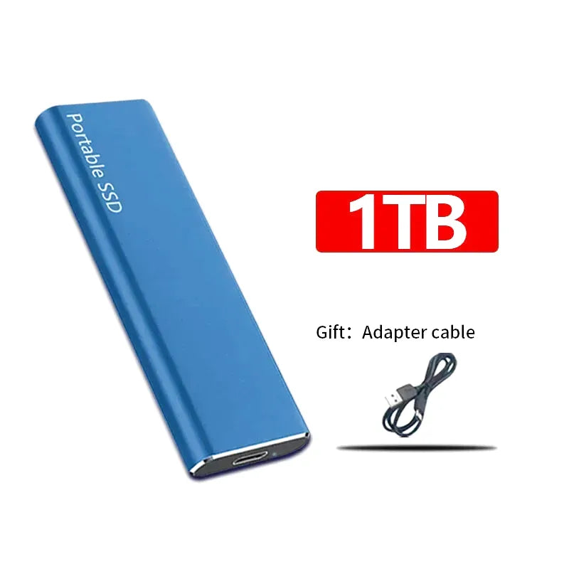 Disque dur SSD externe rapide - moderne et compact - 128TB/16TB/4TB/1TB