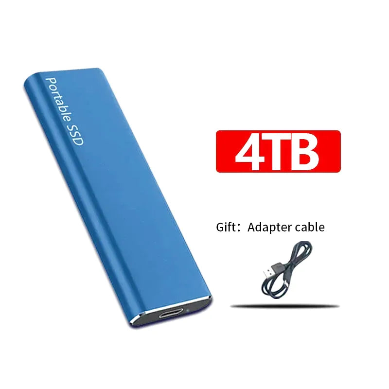 Disque dur SSD externe rapide - moderne et compact - 128TB/16TB/4TB/1TB
