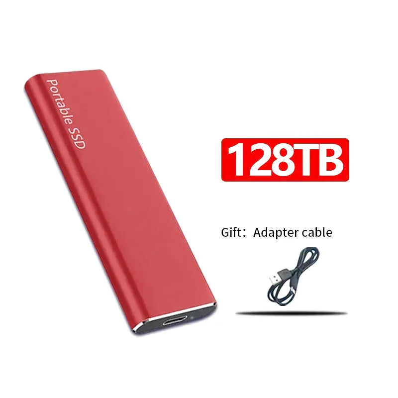 Disque dur SSD externe rapide - moderne et compact - 128TB/16TB/4TB/1TB