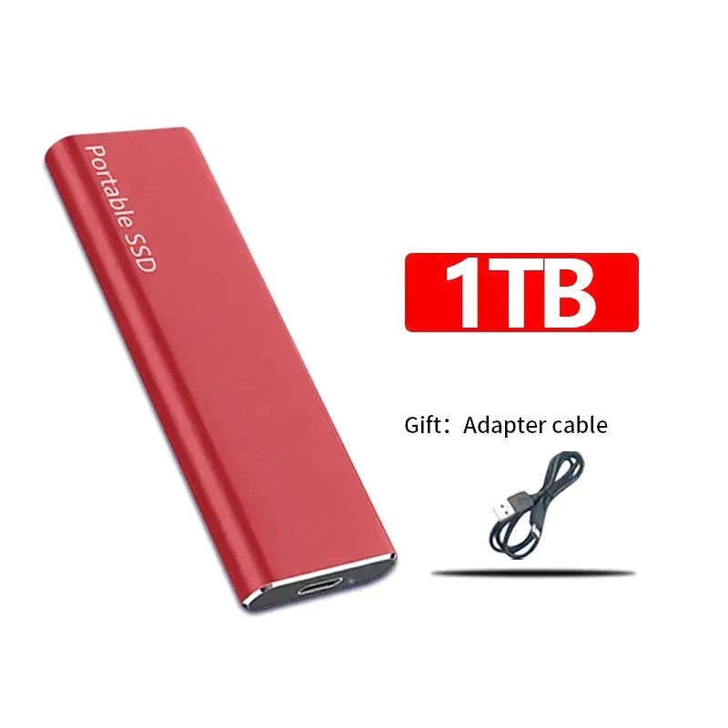 Disque dur SSD externe rapide - moderne et compact - 128TB/16TB/4TB/1TB