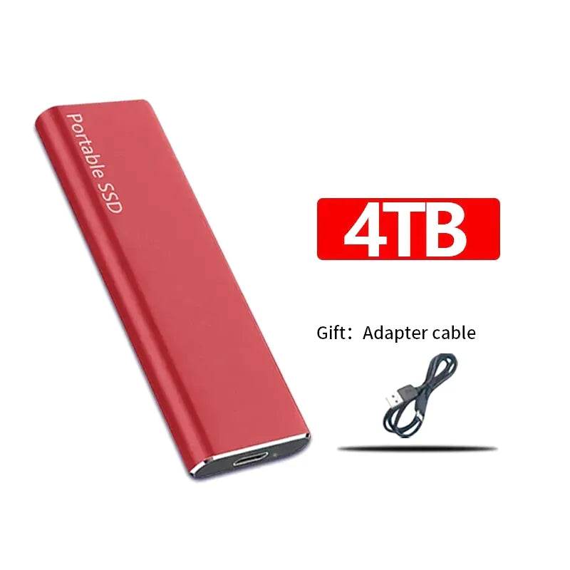 Disque dur SSD externe rapide - moderne et compact - 128TB/16TB/4TB/1TB