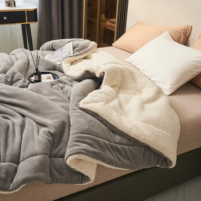 Élissia | Couverture Douce – Chaleur Luxueuse et Élégance Durable Gris