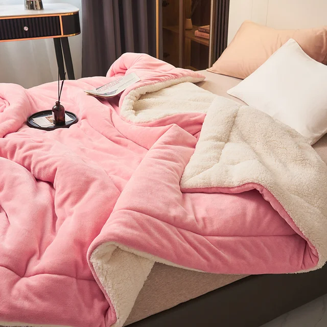 Élissia | Couverture Douce – Chaleur Luxueuse et Élégance Durable Rose