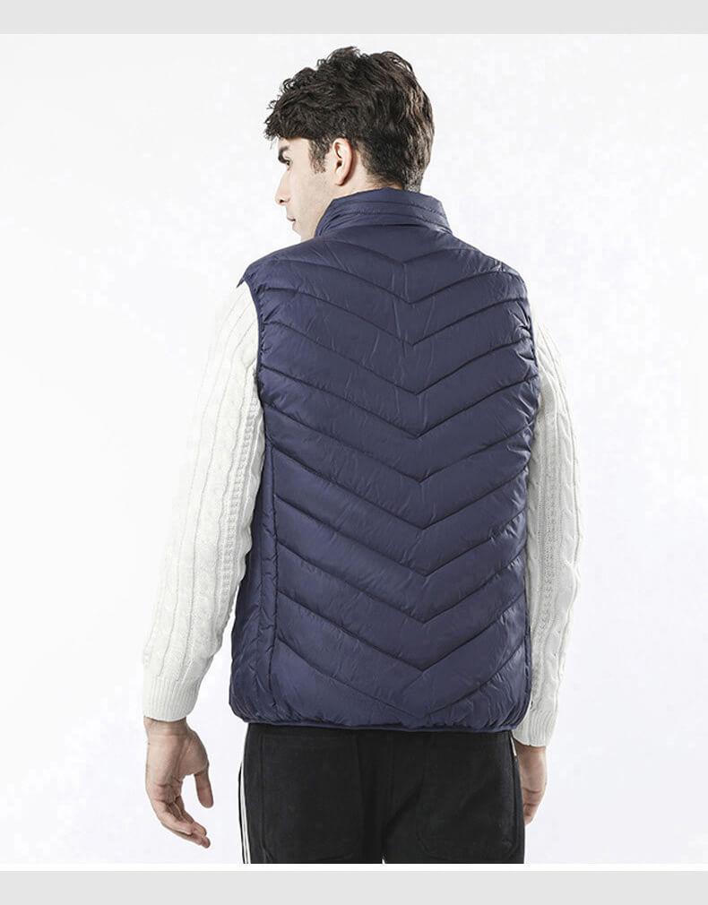 Gilet Chauffant Premium “ThermoPro” – Veste Électrique Homme pour Froid Extrême