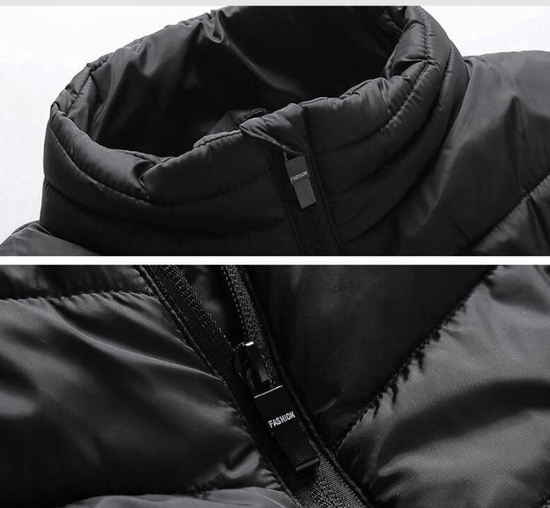 Gilet Chauffant Premium “ThermoPro” – Veste Électrique Homme pour Froid Extrême