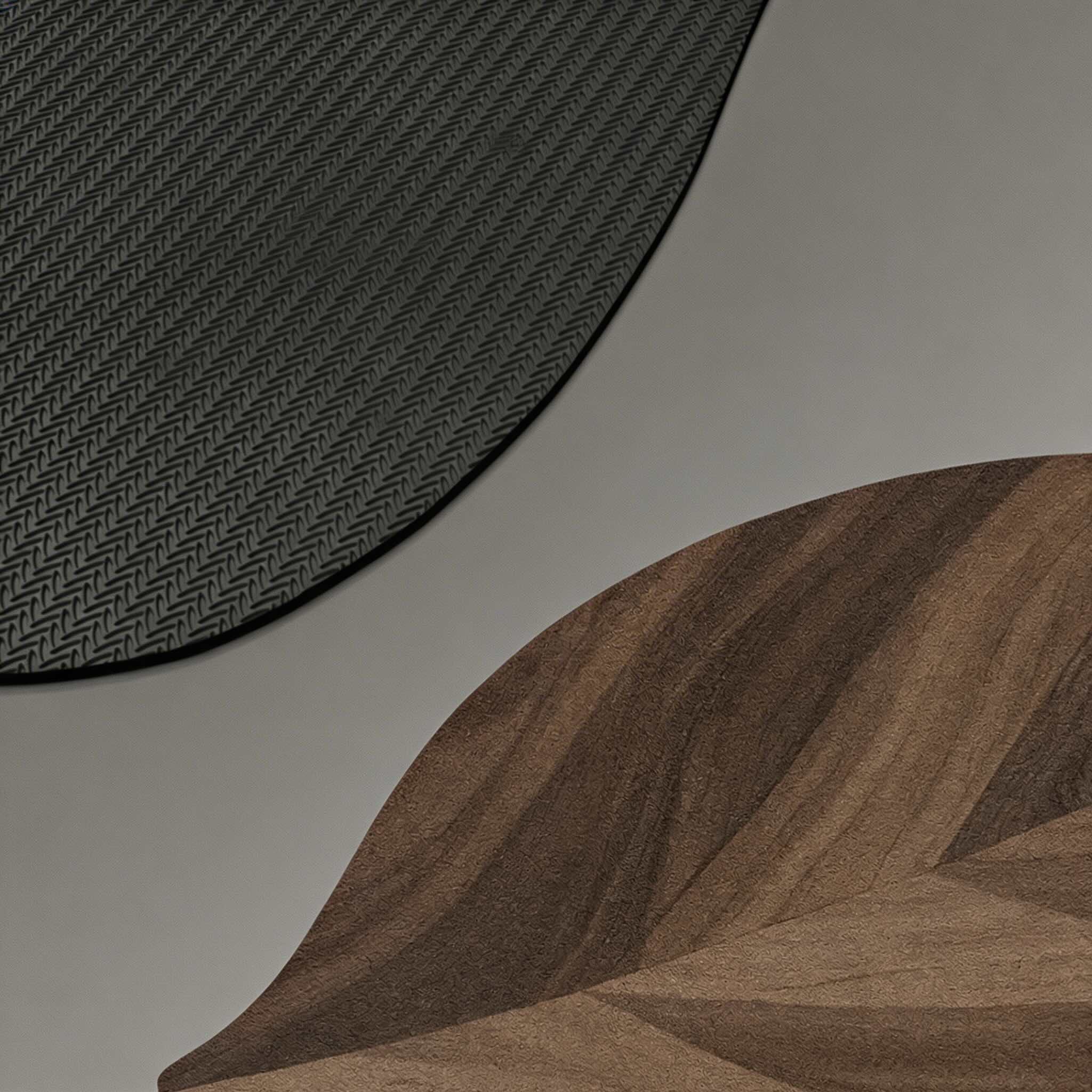Tapis de Bain Antidérapant Feuille Moderne – Diatomite Absorbante