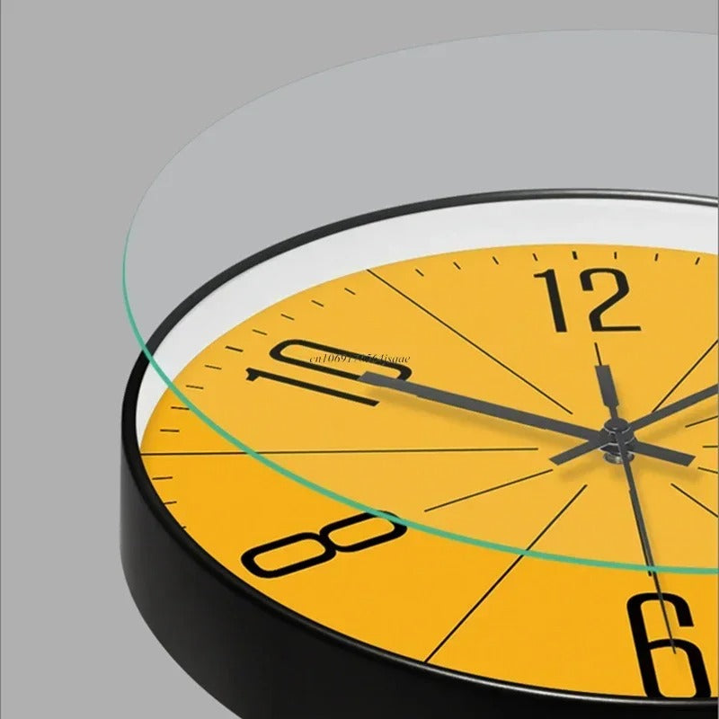 Horloge Murale Éclat Nouveau™ – Design Art Nouveau Moderne aux Couleurs Vibrantes