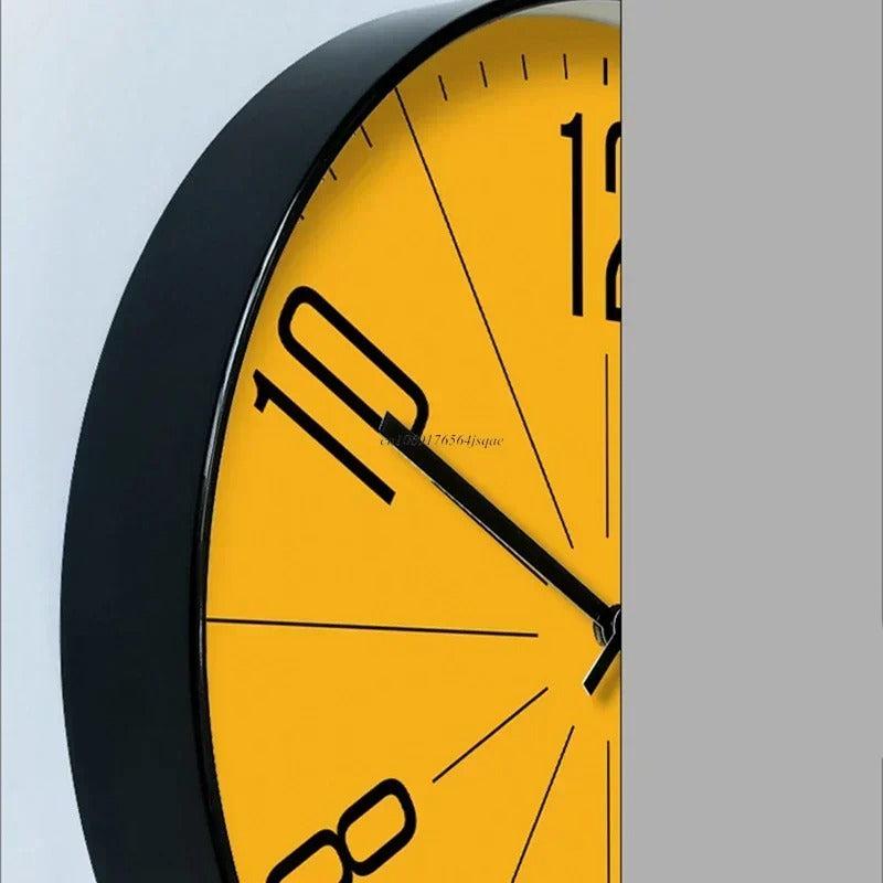 Horloge Murale Éclat Nouveau™ – Design Art Nouveau Moderne aux Couleurs Vibrantes