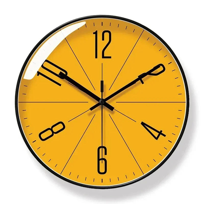 Horloge Murale Éclat Nouveau™ – Design Art Nouveau Moderne aux Couleurs Vibrantes