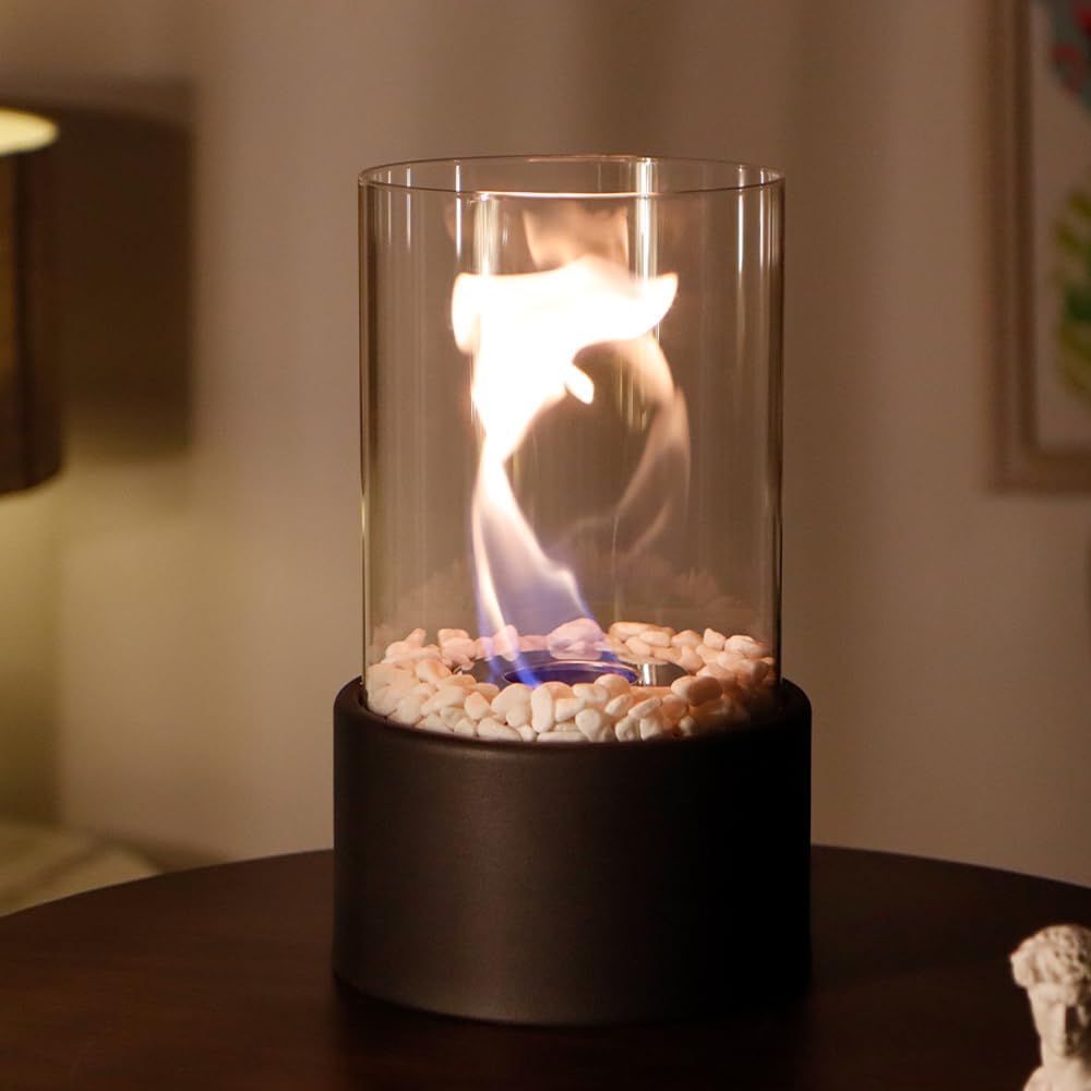 Lumina – Bordpeis på Bioetanol Design: Moderne Eleganse & Nomadisk Flamme for Innendørs og Utendørs