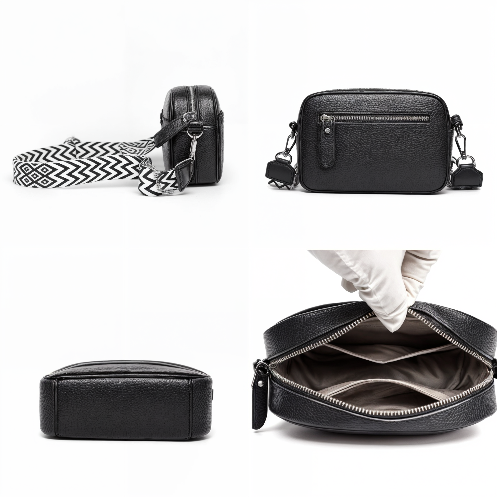 Lumiéra | Høykvalitets Skinn Crossbody-veske for Kvinner