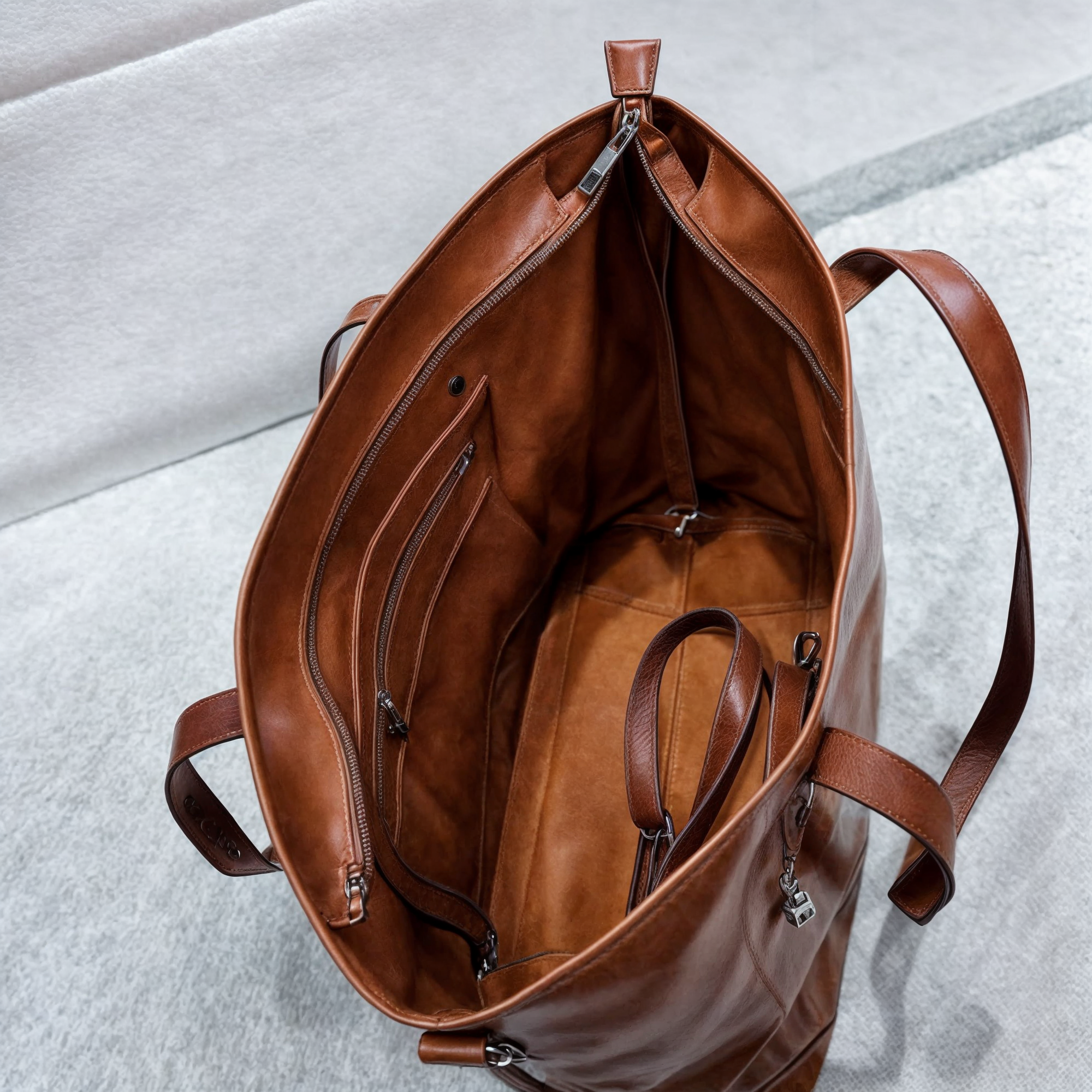 Sac à Main Tote Vintage en Cuir PU Élégant – Capacité XL et Polyvalent