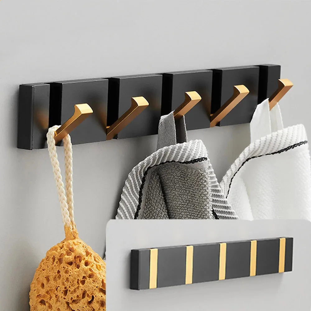 ÉléganceFix – Luksuriøs Sammenleggbar Vegghakk med Minimalistisk Eleganse

