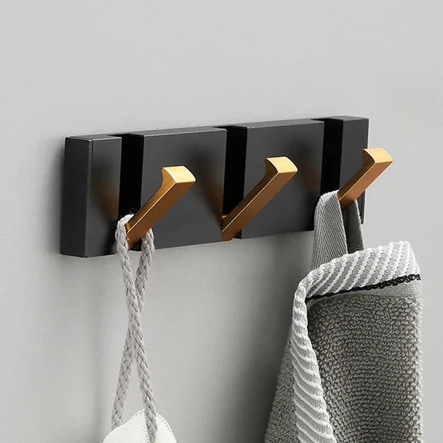 ÉléganceFix – Luksuriøs Sammenleggbar Vegghakk med Minimalistisk Eleganse


