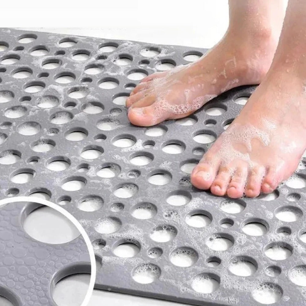 SecureStep – Tapis de Douche Antidérapant Luxe avec Protection Hygiénique