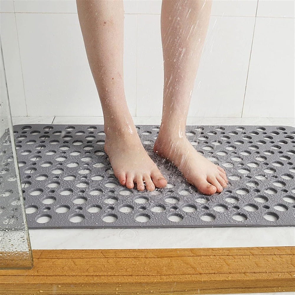 SecureStep – Tapis de Douche Antidérapant Luxe avec Protection Hygiénique