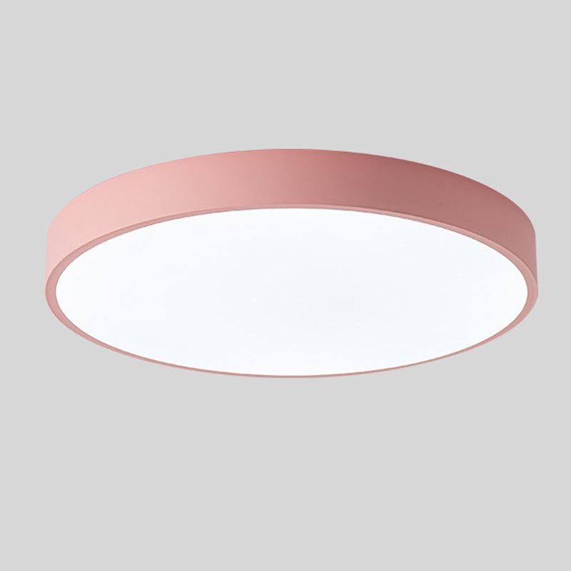 Plafonnier rond minimaliste