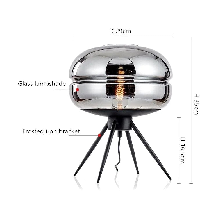 Lampe de chevet en Verre