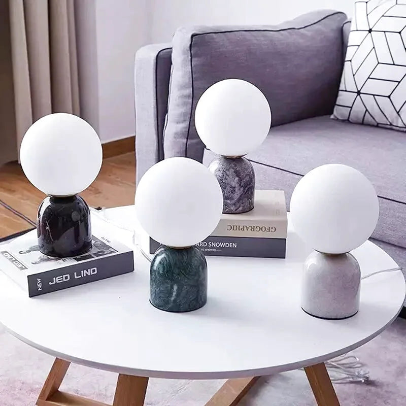 Designer Ball nattbordslampe