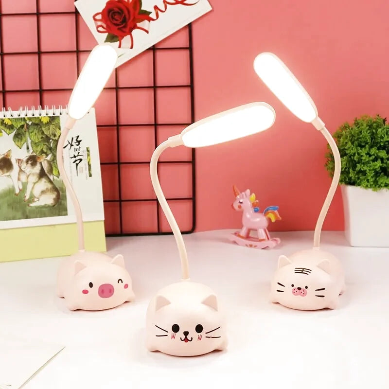 Barnas dyrebordslampe