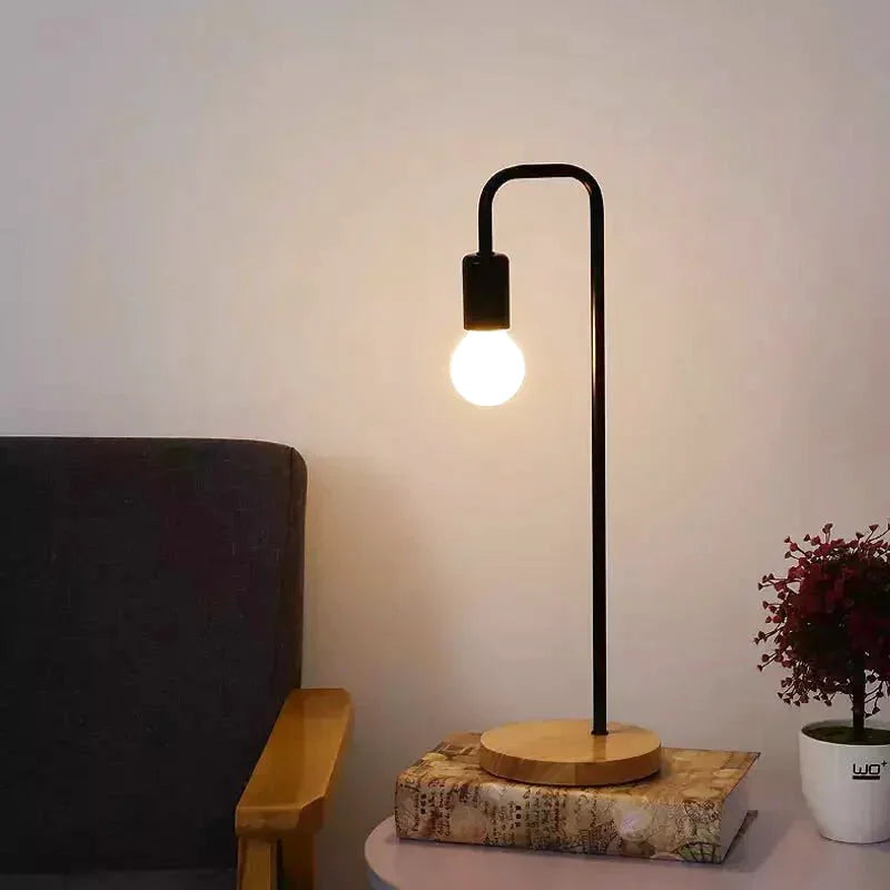 Lampe de Bureau Vintage | Esprit Rétro - Designix Lampe de chevet Noir Blanc Froid