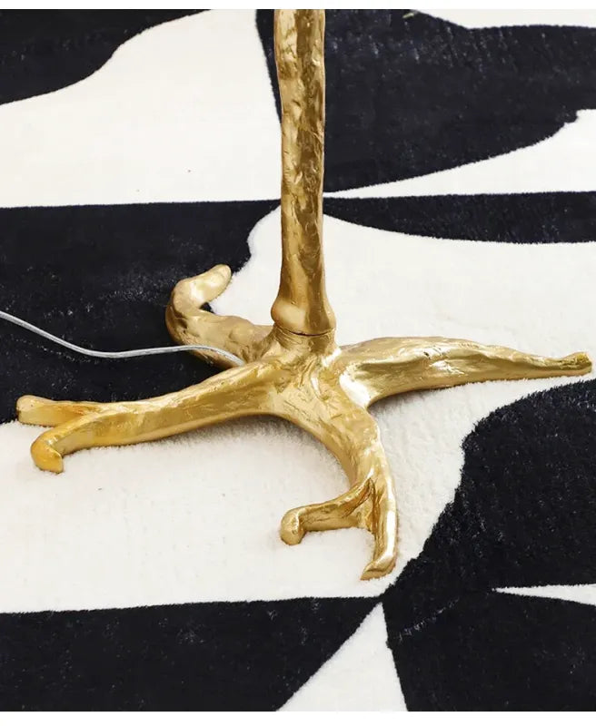 Lampe de Chevet à Plume sur Pied