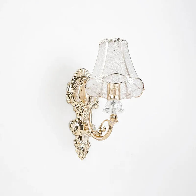 Barokk vegglampe for nattbord