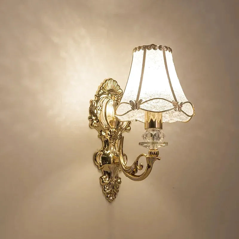 Barokk vegglampe for nattbord