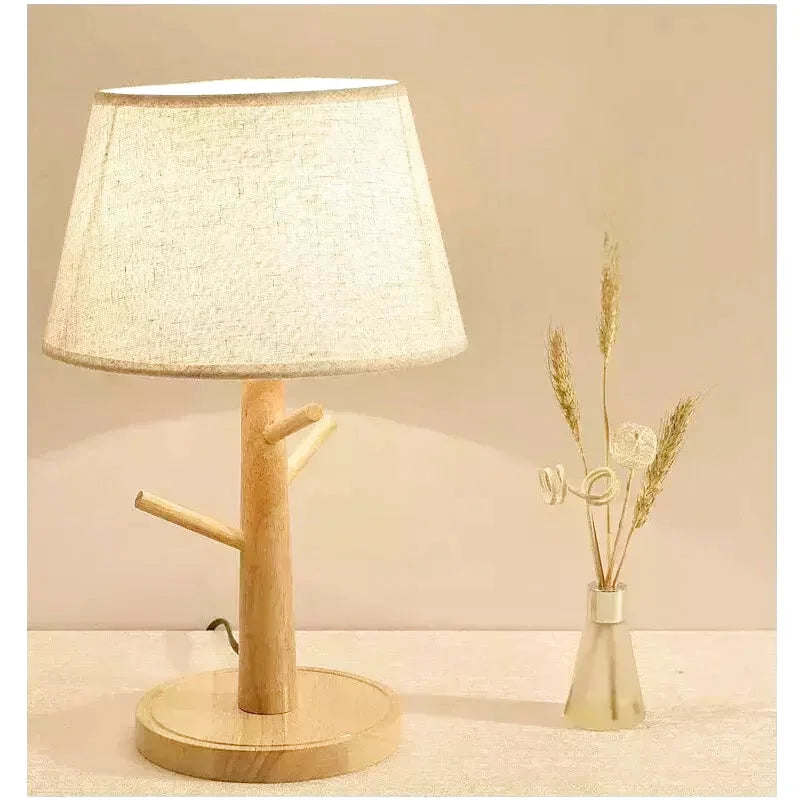Lampe de Chevet Bois