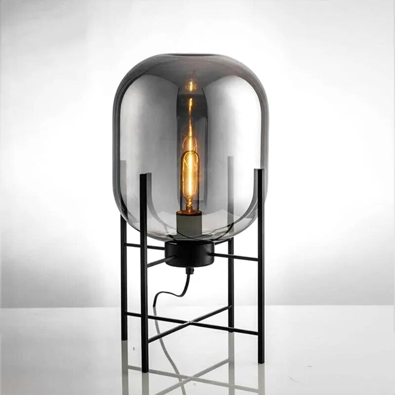 Lampe de Chevet | Brilliance Chic - Designix Lampe de chevet Argent S 25 x 50 cm