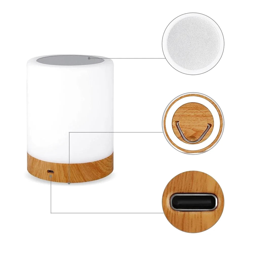 Lampe de chevet Sans fil Tactile