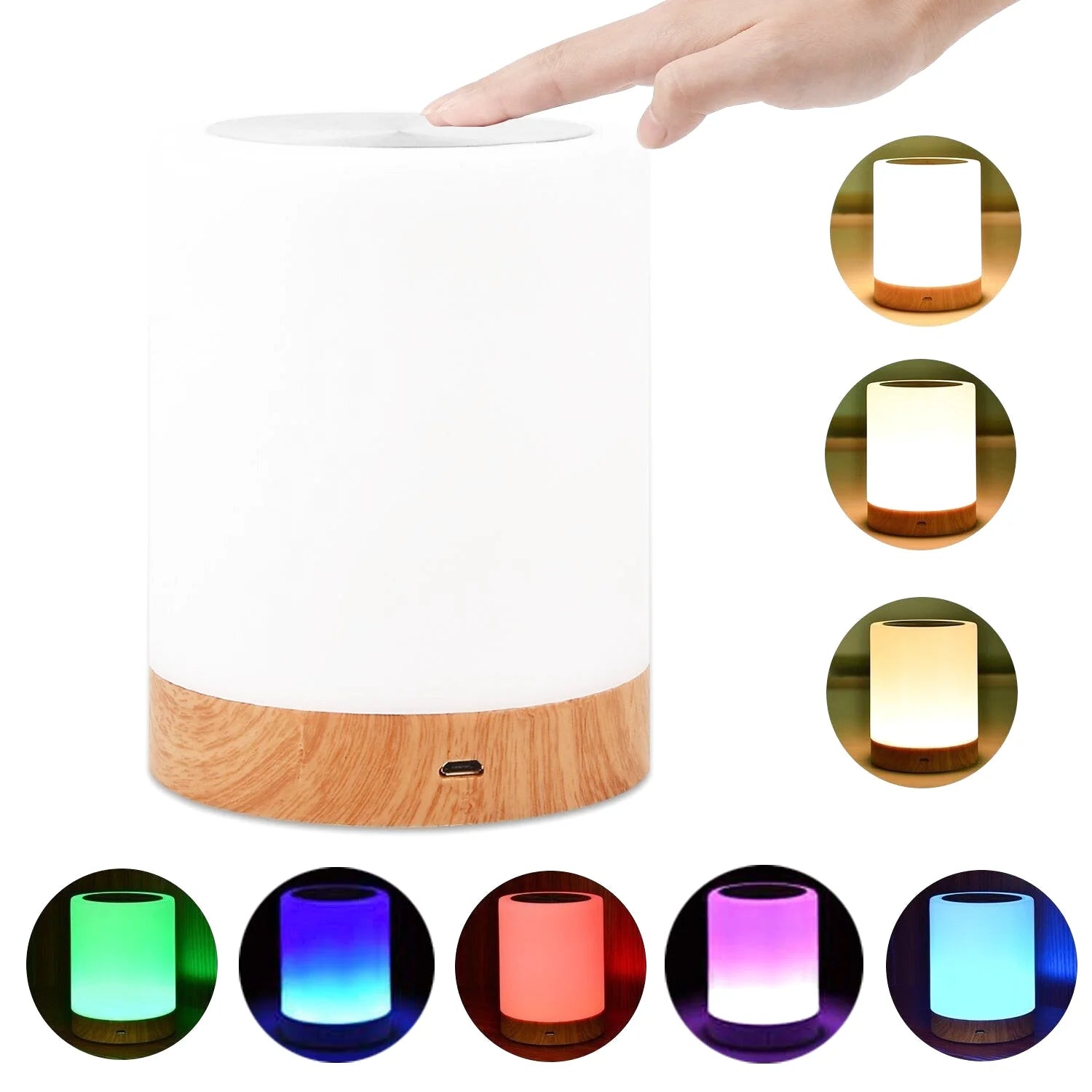 Lampe de chevet Sans fil Tactile