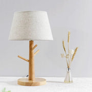 Lampe de Chevet Design Bois | Lueur Nature