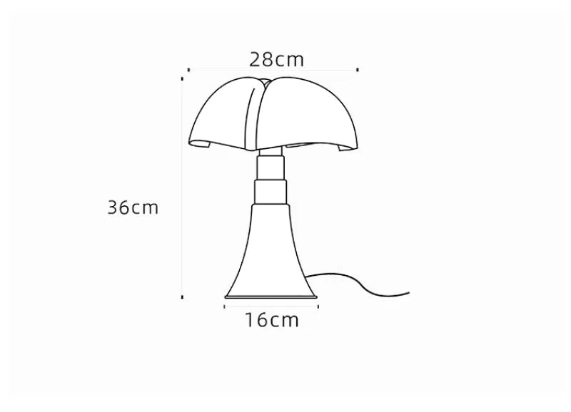 Lampe de Chevet Design Moderne Dimmable