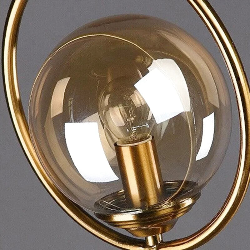 Lampe de Chevet Dorée | Lueur Créative - Designix Lampe de chevet Ambre