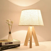 Lampe de Chevet en Bois | Douce Veilleuse - Designix Lampe de chevet Blanc Chaud