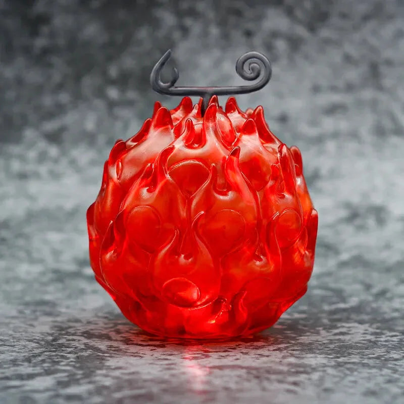 GK ONE PIECE Devil Fruit Model Action Figure Demon Op-Op Fruit Flame-Flame Fruit Gum-Gum Fruit Luminous Collection Doll Toys - lampechevetdesign.com