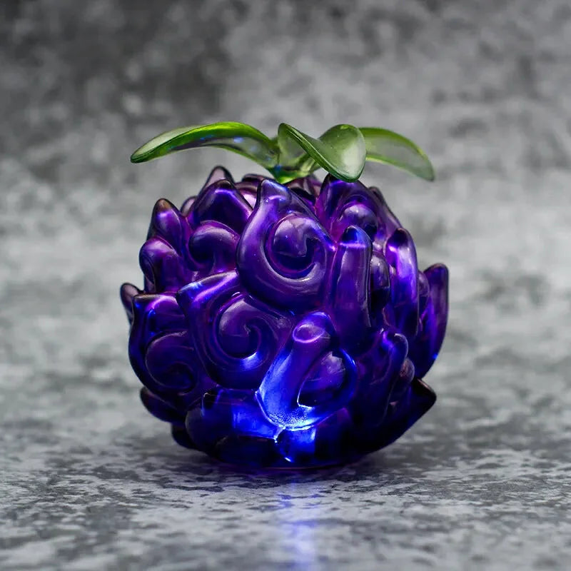 GK ONE PIECE Devil Fruit Model Action Figure Demon Op-Op Fruit Flame-Flame Fruit Gum-Gum Fruit Luminous Collection Doll Toys - lampechevetdesign.com