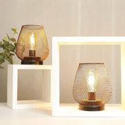 Industriell nattbordlampe