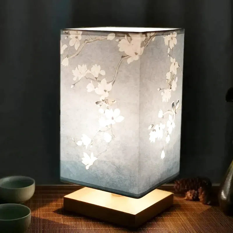 Lampe de chevet Japonaise Originale - 