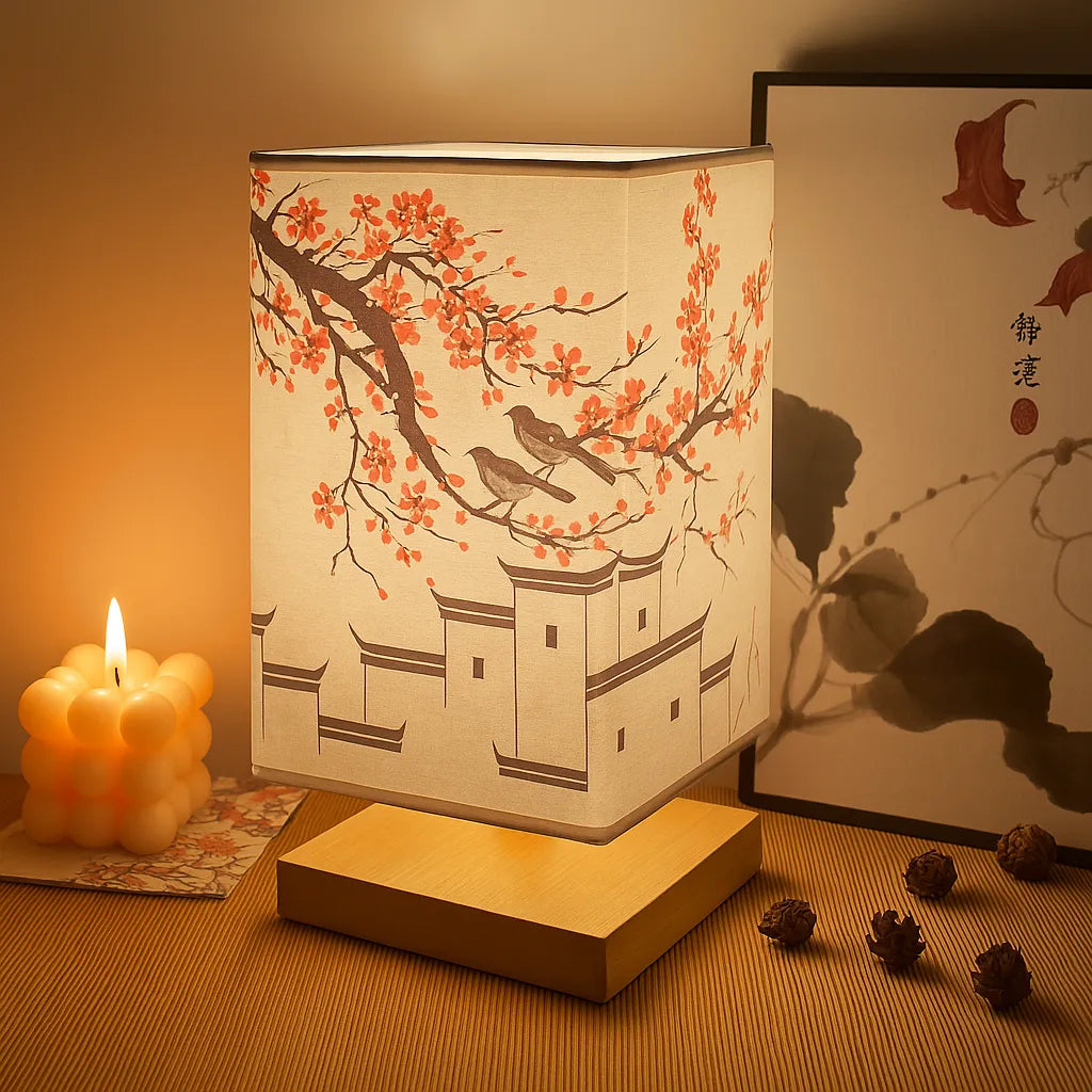 Lampe de chevet Japonaise Originale - 