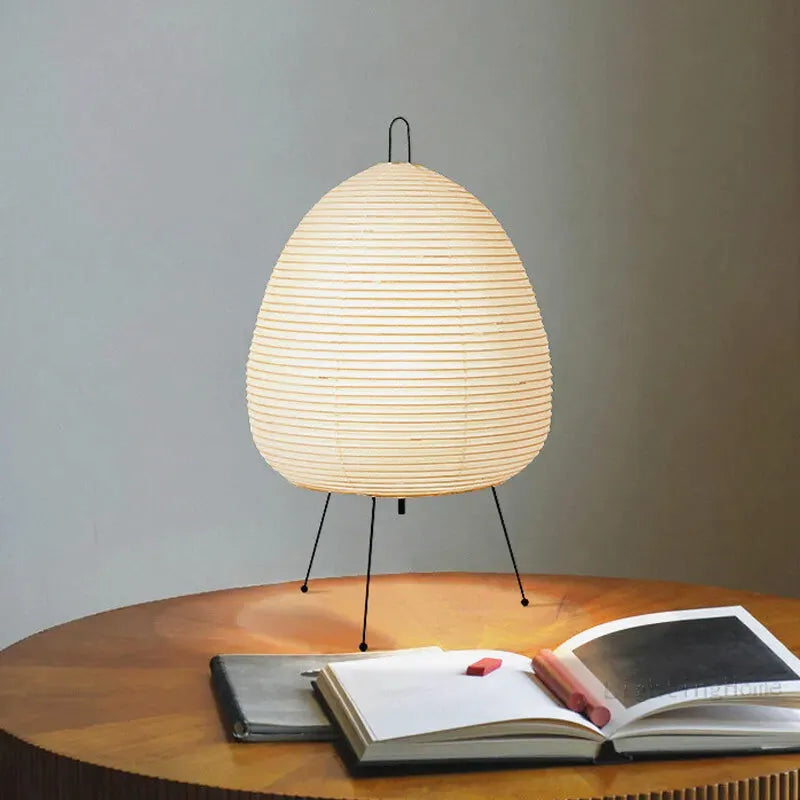 Japansk lykt nattbordslampe