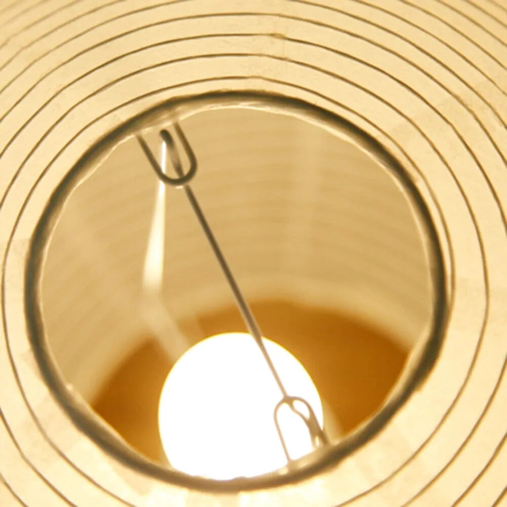 Japansk papirlykt nattbordslampe