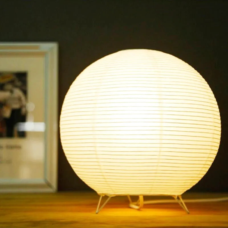 Lampe de chevet Lanterne Papier Japonaise  LampesDeChevet Ronde  