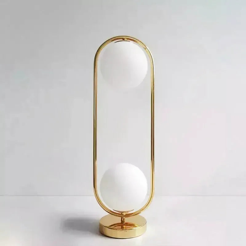 Lampe de Chevet Minimaliste | Élégance Nocturne - Designix Lampe de chevet Doré Blanc Chaud