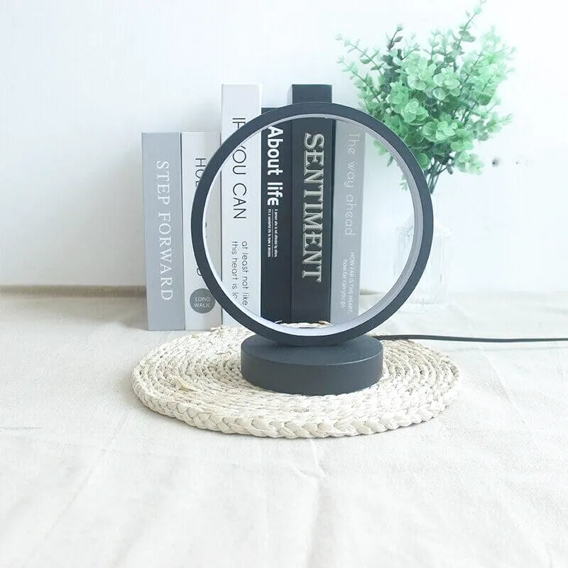 Lampe de Chevet Moderne LED | LumiNova - Designix Lampe de chevet Rond | 20 cm Variable