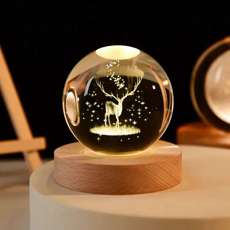 Lampe de chevet Projecteur Sphère Planétaires - lampechevetdesign.com