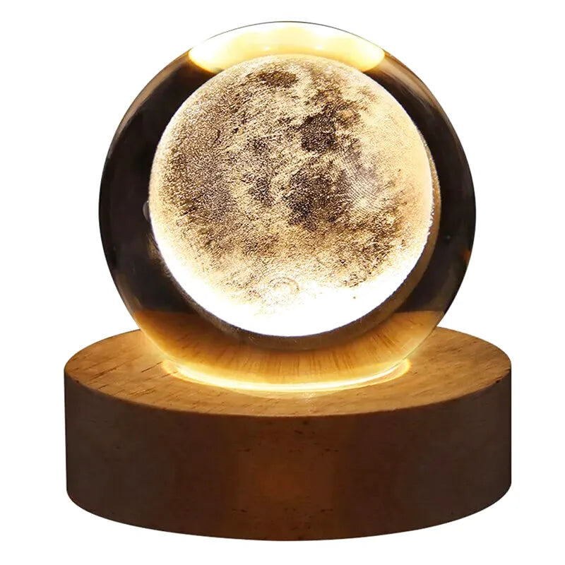 Lampe de chevet Projecteur Sphère Planétaires - lampechevetdesign.com
