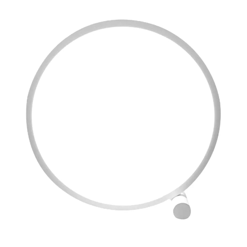 Rund designer nattbordslampe