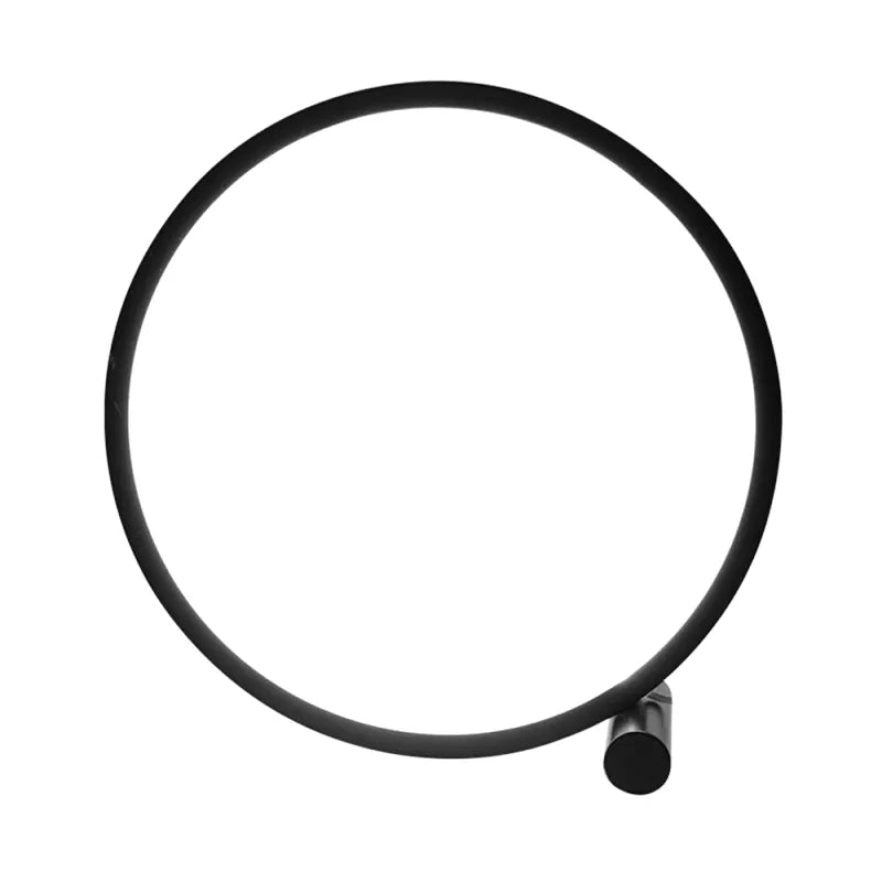 Rund designer nattbordslampe